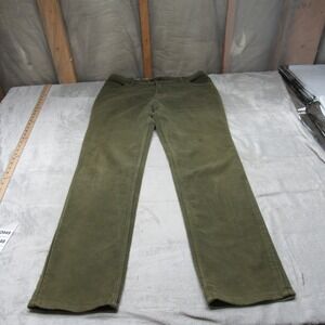 Christopher Dawes Pants Men 39 Green Moleskin Hunt England Made VTG RARE 39x33